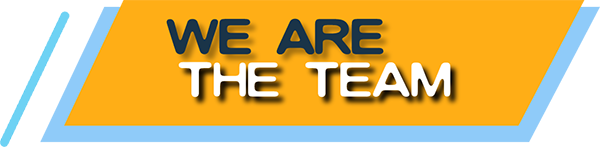 We are the team We are the team